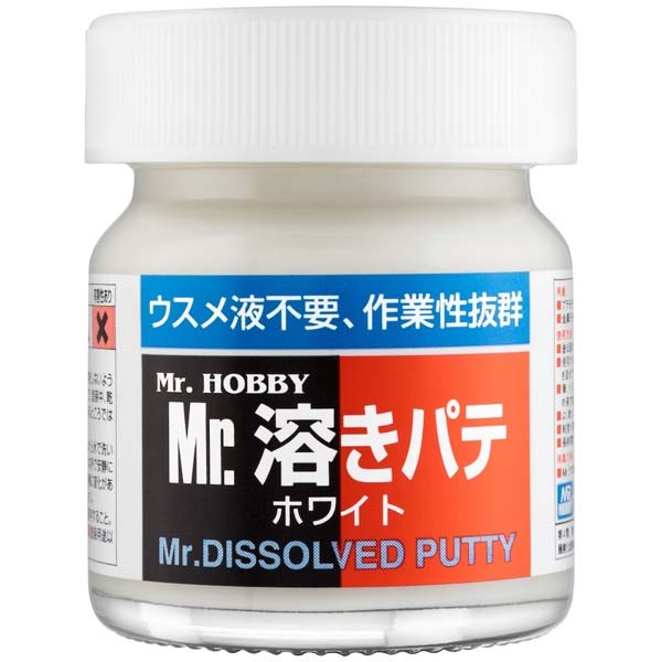 GSI Creos Mr hobby Mr Dissolved Putty - 40g P-119 GSI Creos Mr. Hobby 5.80 OEShop