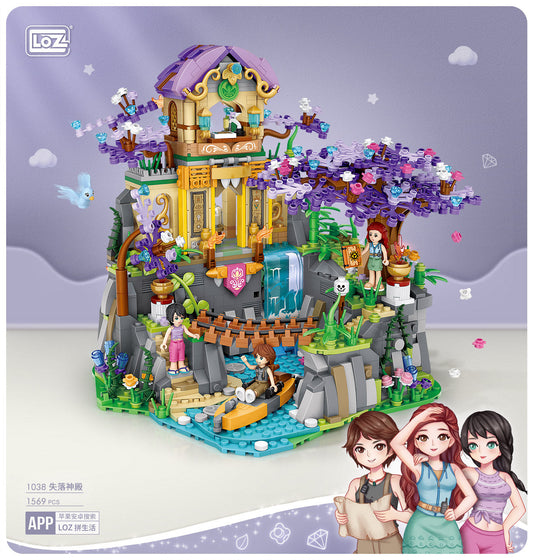 LOZ Mini Block 1038 Lost Temple - 1569 Pcs Model Bricks Building Blocks