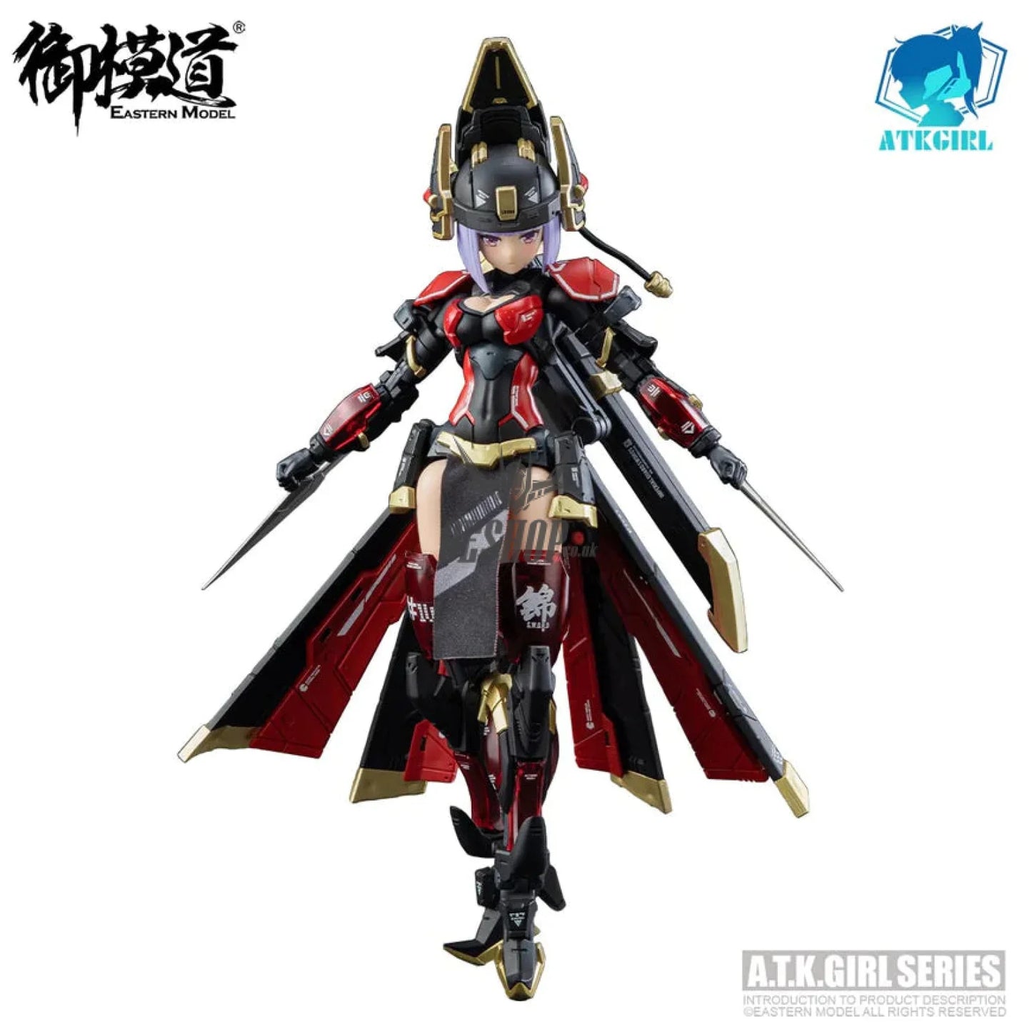 1/12 Eastern Model A.t.k. Girl Shadowhunter Jw-021/Jw-059 Scale Kits