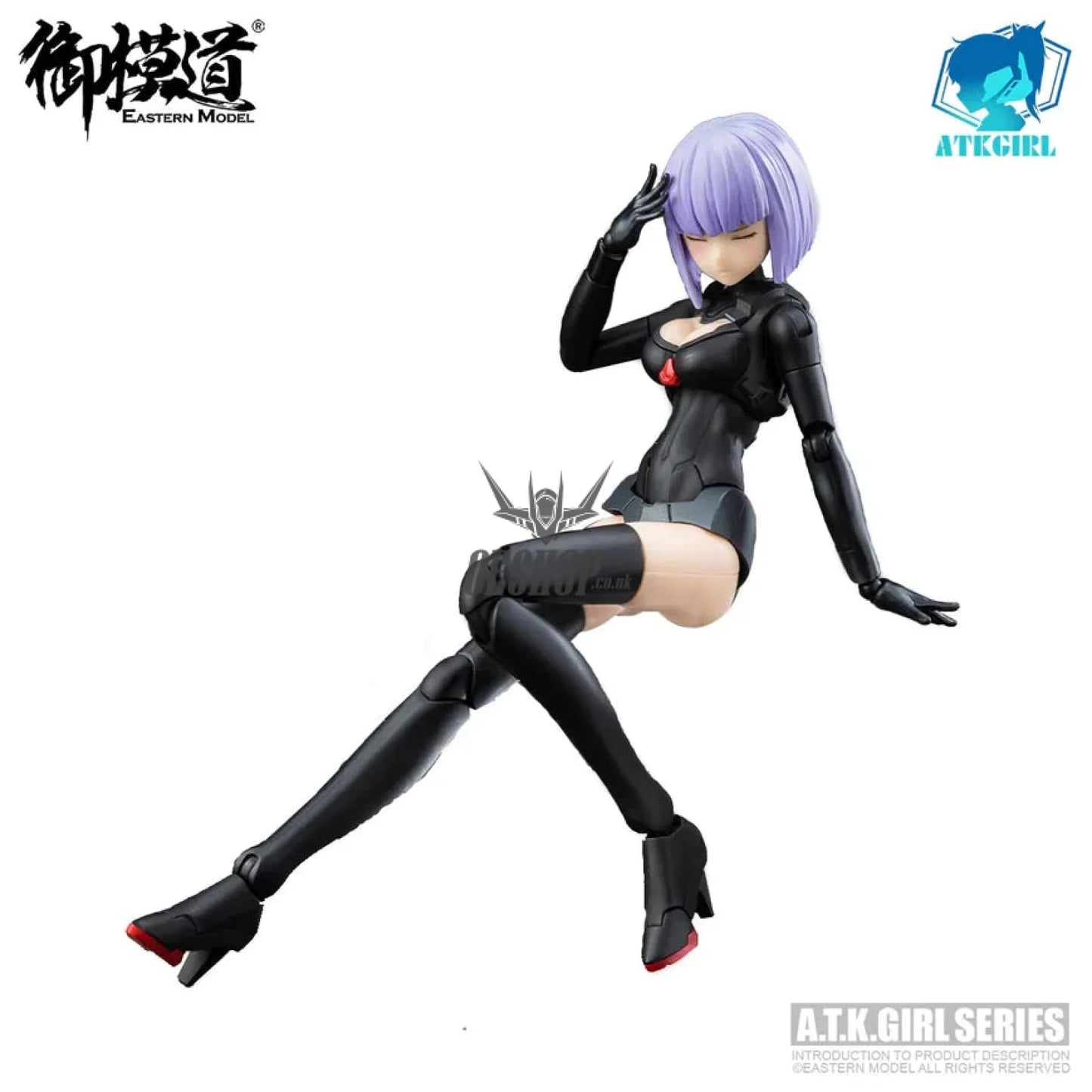 1/12 Eastern Model A.t.k. Girl Shadowhunter Jw-021/Jw-059 Scale Kits