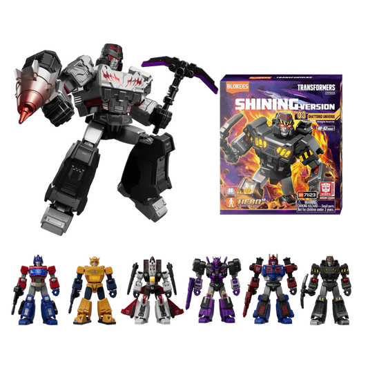 Blokees Transformers Galaxy Shining Version 03 Shattered Universe Action Figure Model Kit Blind Box
