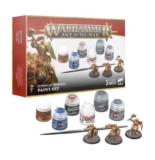 Warhammer Age of Sigmar Paint Set: Stormcast 60-10