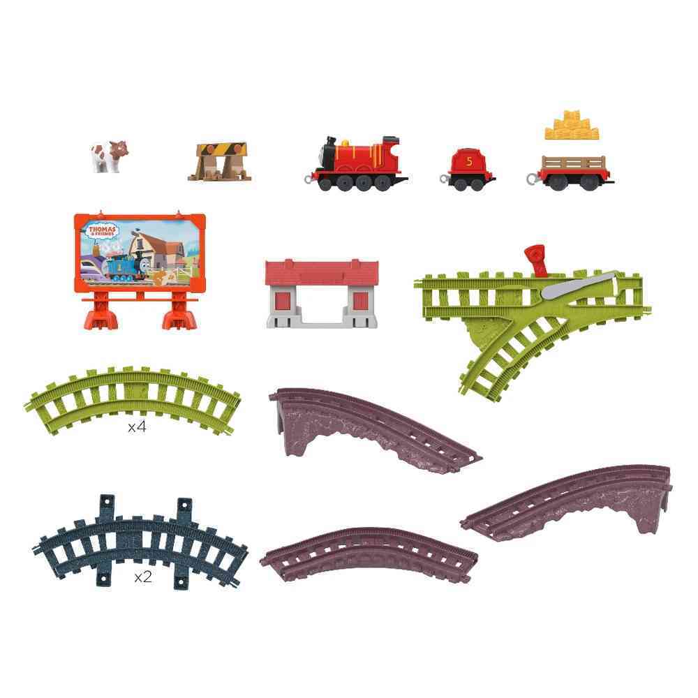 Thomas & Friends Push Along Track Assorted James and the Cow Corral