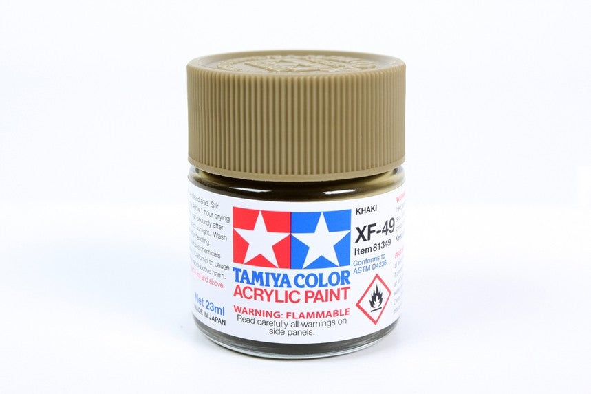 TAMIYA 81749 ACRYLIC MINI XF-49 KHAKI 10ml Tamiya 1.85 OEShop