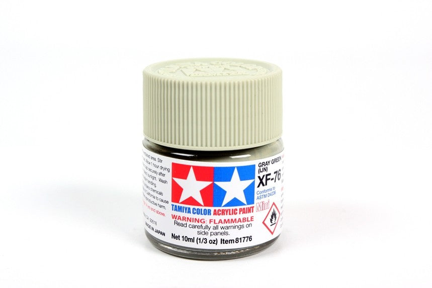 TAMIYA 81776 ACRYL.MINI XF-76 IJN GRAY-GREEN 10ml Tamiya 1.85 OEShop