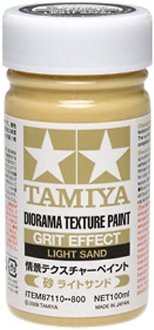 TAMIYA 87110 Textured Paint - Grit Effect Light Sand 100ml