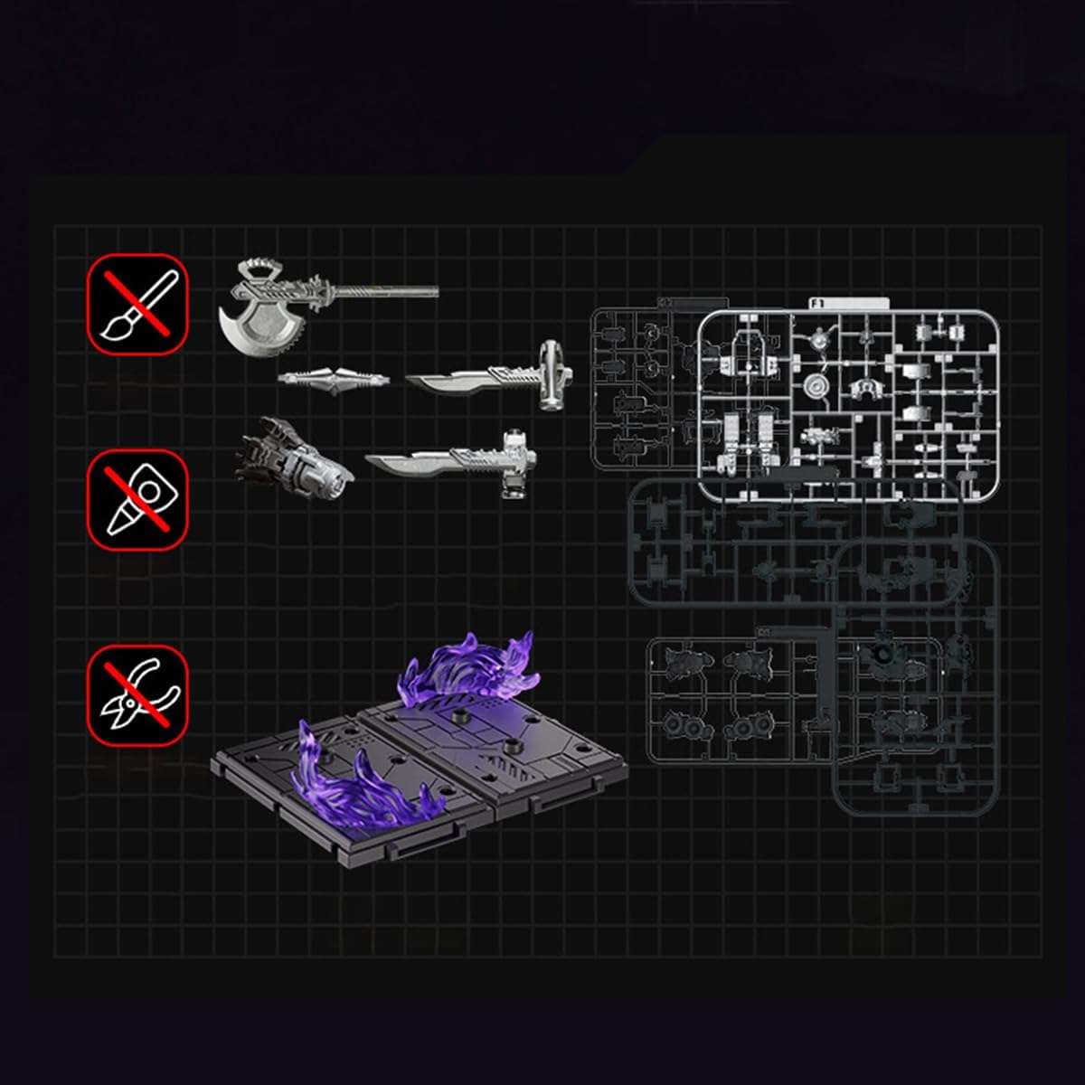 Blokees Transformers Classic Class 08 Nemesis Prime Action Figure Model Kit