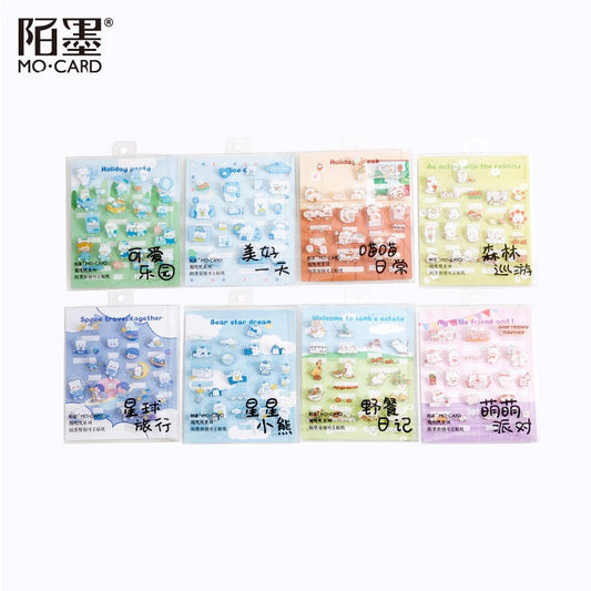 MO.CARD Mochi Series Stickers (20 pieces)