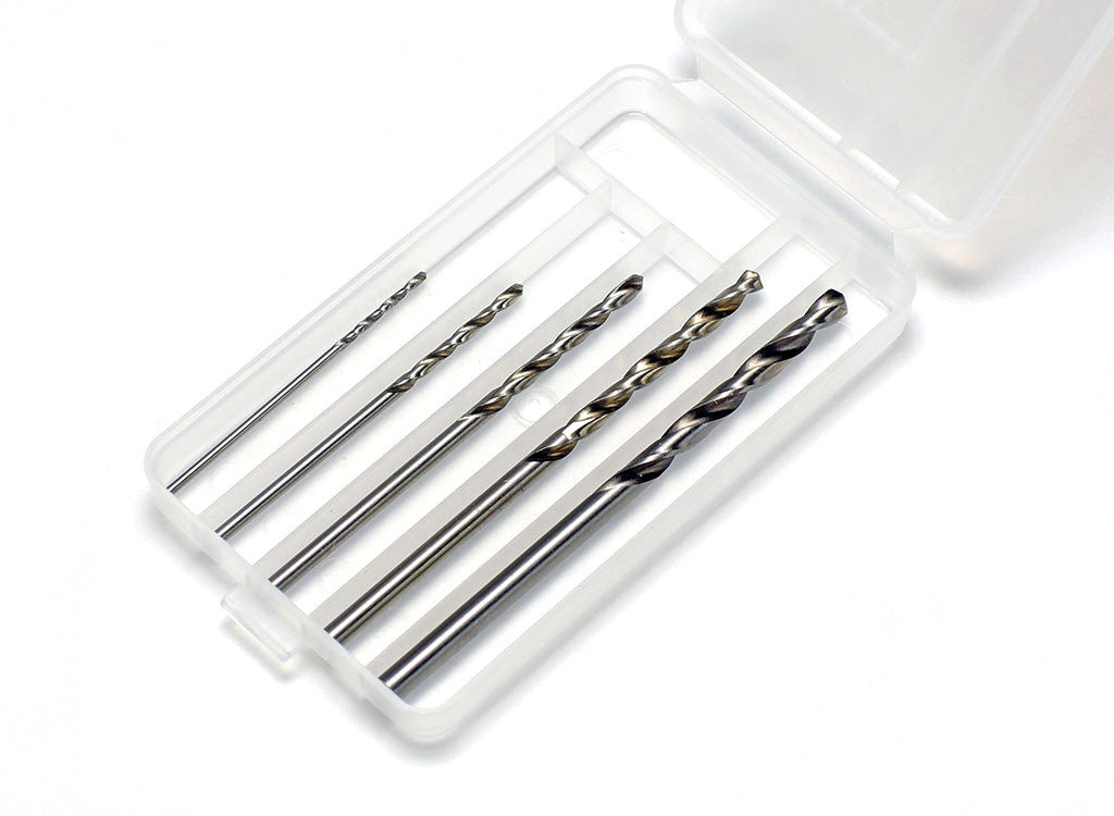 Tamiya 74049 Basic Drill Set with 5 Drill Bits