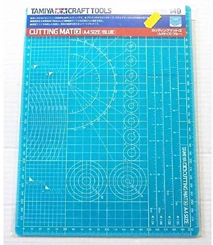 Tamiya 74149 Cutting Mat DIN A4 / Blue 220 X 300 mm Model Making Accessories Tamiya 12.50 OEShop