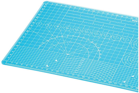 Tamiya 74149 Cutting Mat DIN A4 / Blue 220 X 300 mm Model Making Accessories Tamiya 12.50 OEShop