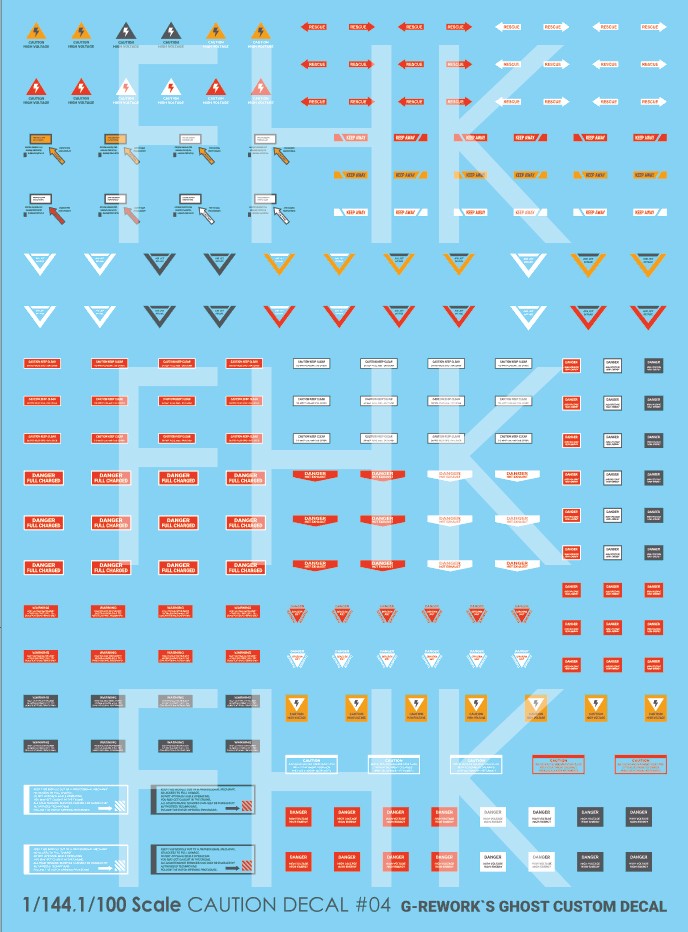 G-Rework Decals - Caution 04 CD-CAU-04 G-Rework 5.99 OEShop