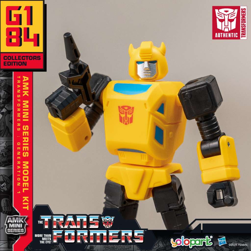 Yolopark Transformers Genration One Bumblebee Amk Mini Model Kit