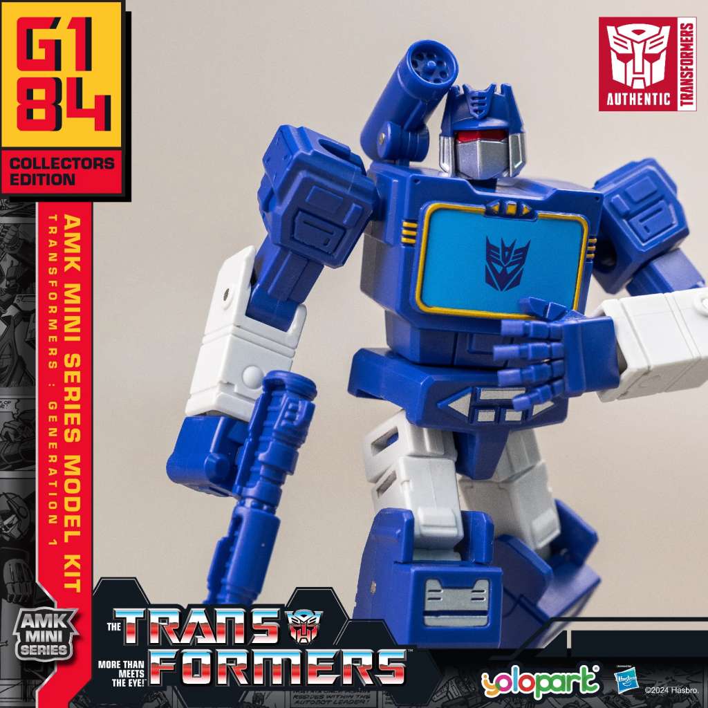 Yolopark Transformers Genration One Soundwave Amk Mini Model Kit