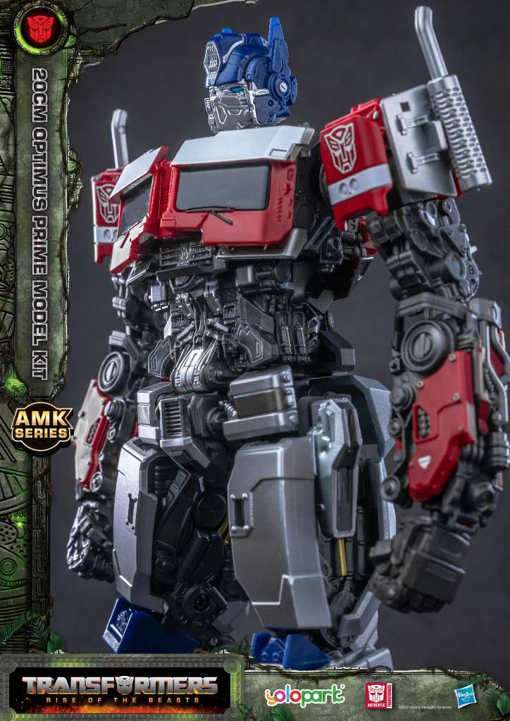 Yolopark Transformers Rise Of The Beasts Optimus Prime Amk Model Kit