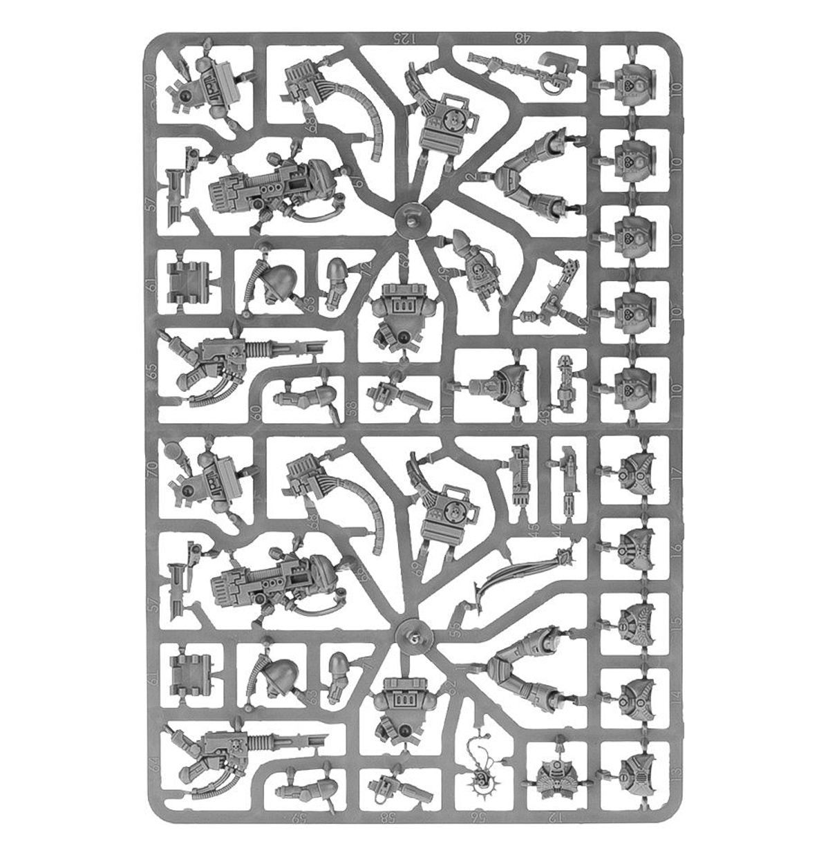 Warhammer 40,000 Space Marines: Devastator Squad 48-15