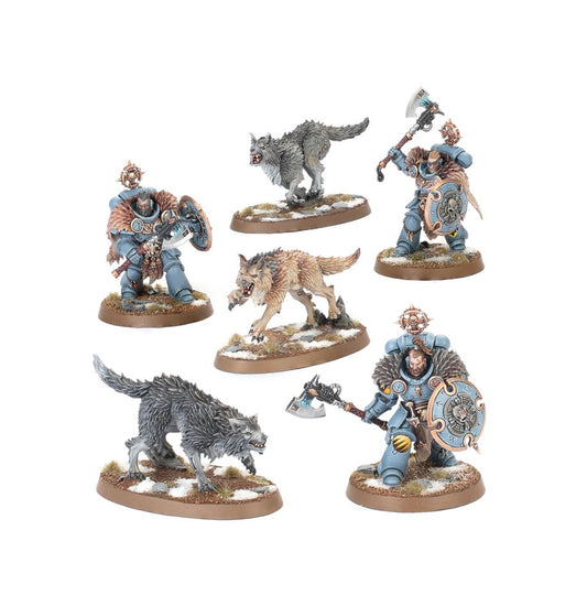 Warhammer 40,000 Space Wolves: Wolf Guard Headtakers 53-38