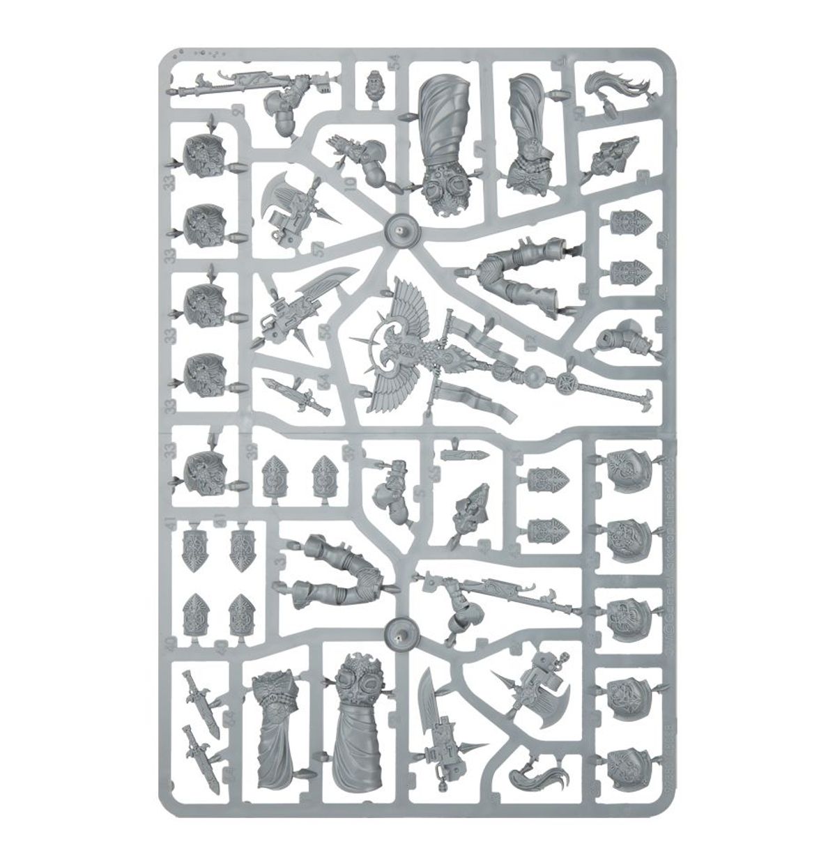 Warhammer 40,000 Adeptus Custodes: Custodian Wardens 01-11