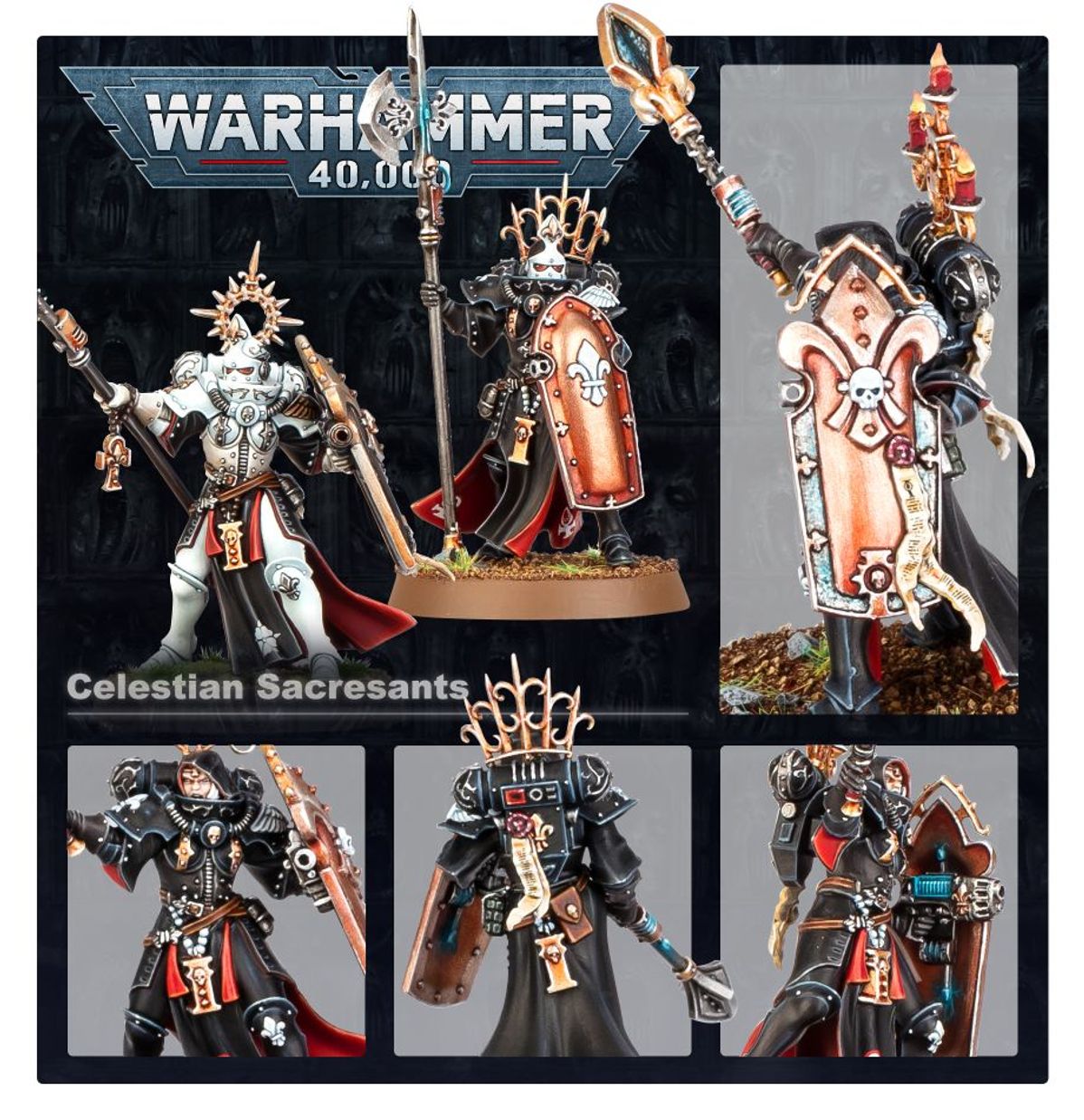 Warhammer 40,000 Adepta Sororitas: Celestian Sacresants 52-35
