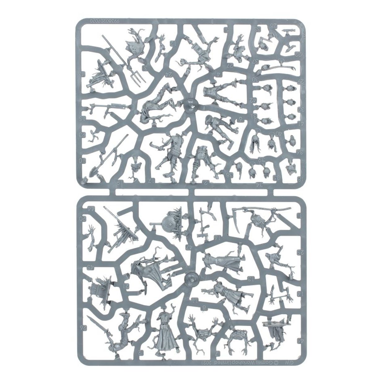 Warhammer Age Of Sigmar Soulblight Gravelords: Deadwalker Zombies 91-07