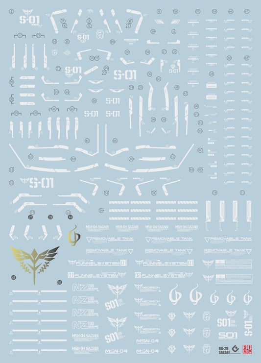 EVO - RG Sazabi E-RG29 Evolution Studio Decals Evolution Studio 3.59 OEShop