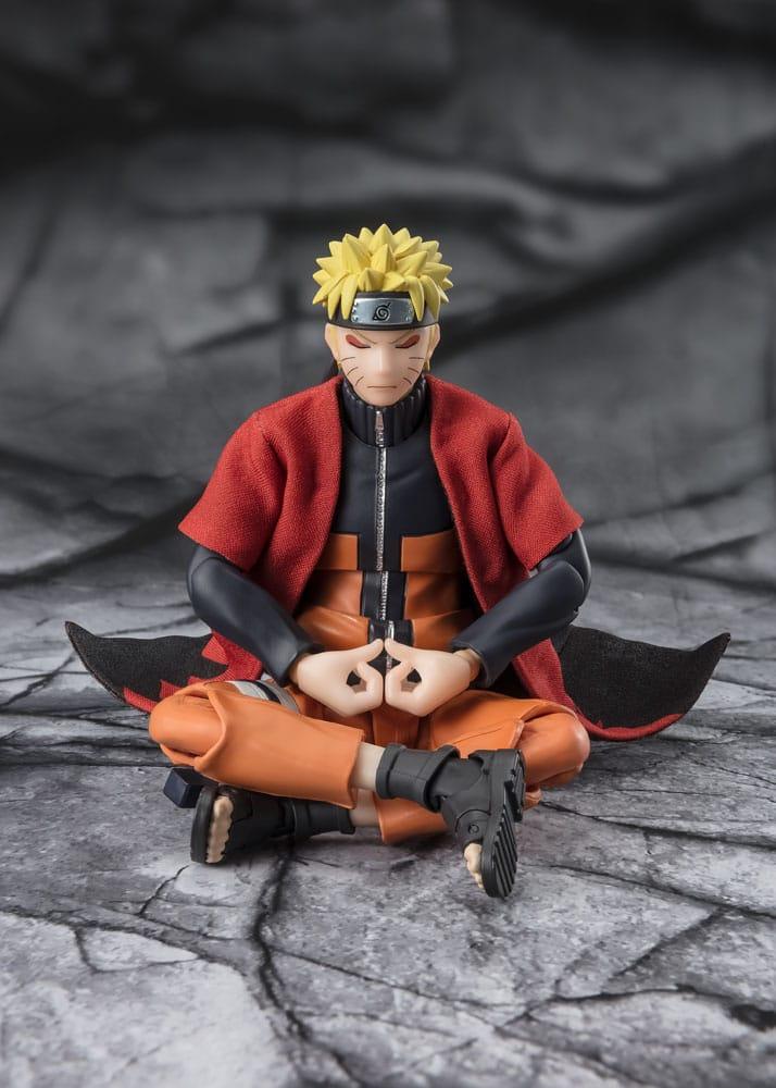 Bandai Tamashii Naruto Uzumaki (Sage Mode Savior Of Konoha) SHF Action Figure