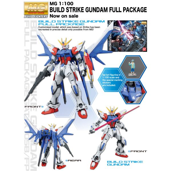 1/100 MG Build Strike Gundam Full Package
