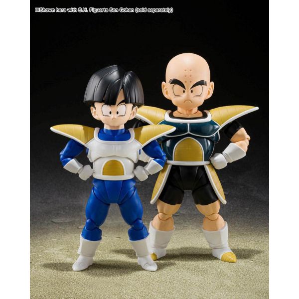 Bandai Tamashii Nations S.H. Figuarts Dragon Ball Z Krillin in Battle Cloth Action Figure