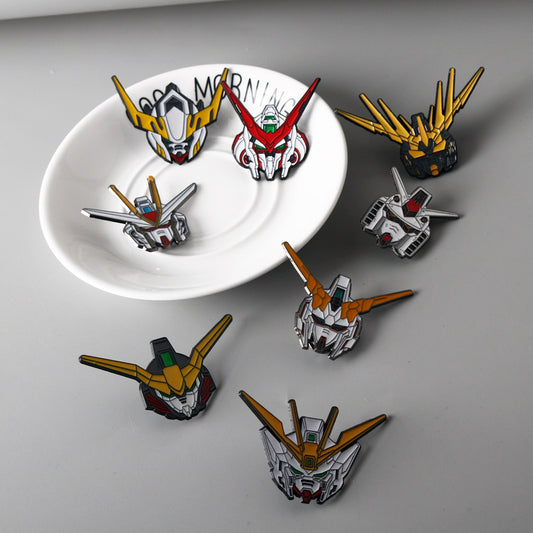 Mecha Mobile Suit Enamel Pin Custom Made Anime Robot Badge D-1216