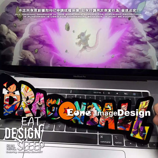 EONE Stickers Reflective Anime Waterproof Car & Glass Sticker STI0062