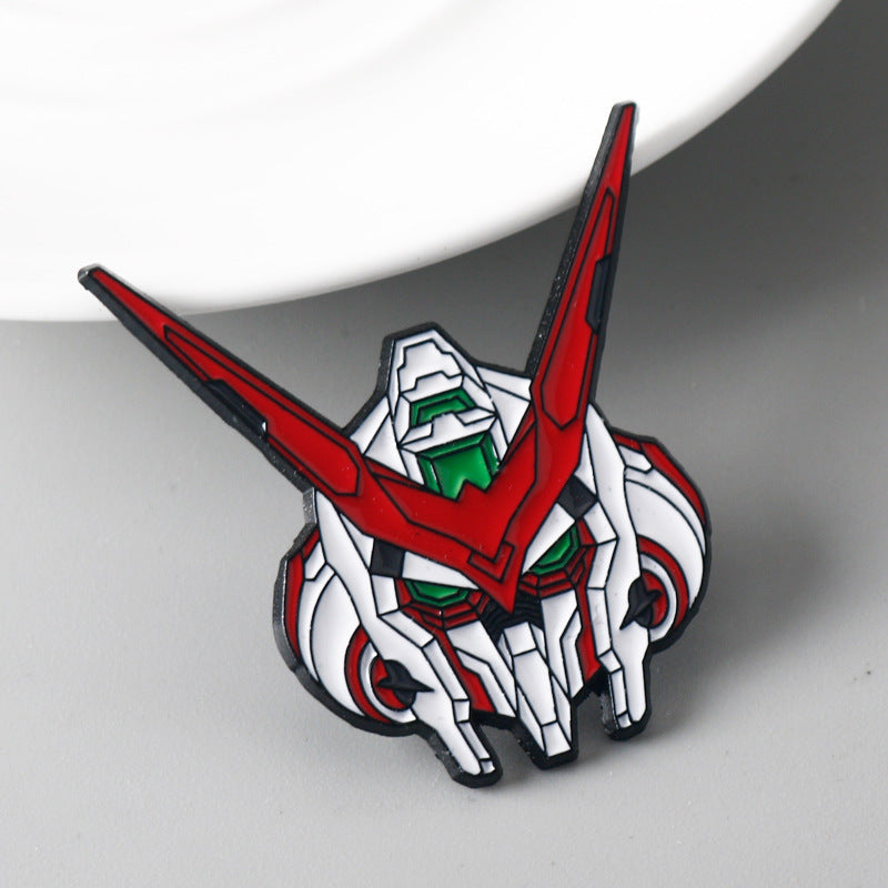 Mecha Mobile Suit Enamel Pin Custom Made Anime Robot Badge D-1216