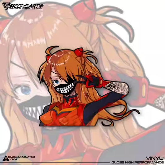 EONE Stickers Reflective Mecha Waterproof Car & Glass Sticker STI0037