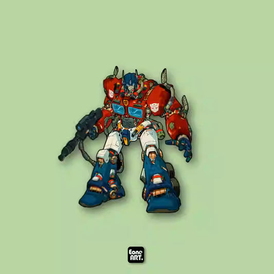 EONE Stickers Reflective Robot Waterproof Car & Glass Sticker STI0068