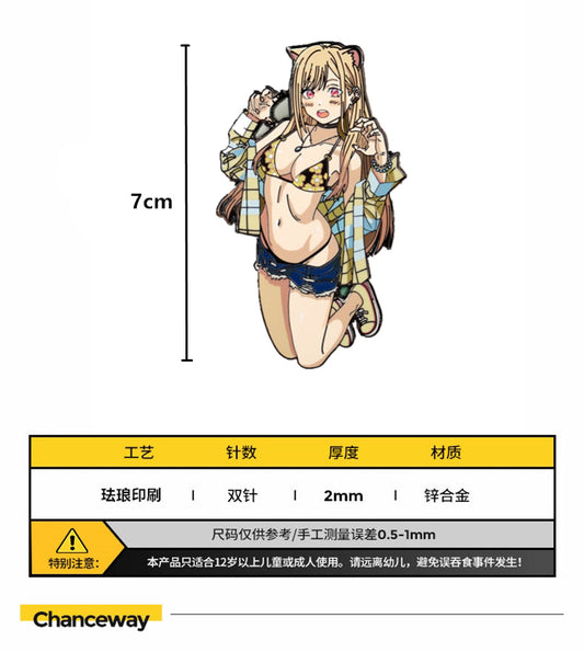 Chanceway Pin Custom Made Anime Badge CHA027