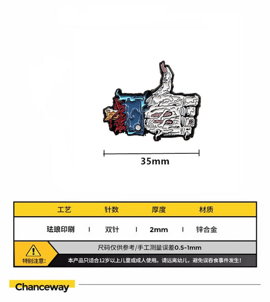 Chanceway Pin Custom Made Anime Badge CHA020