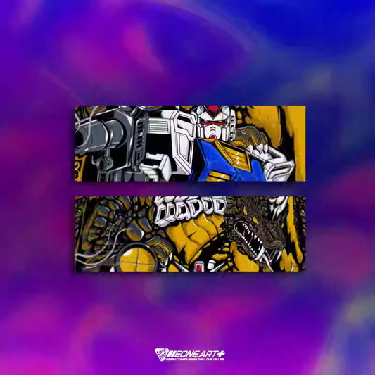 EONE Stickers Reflective Mecha Waterproof Car & Glass Sticker STI0017