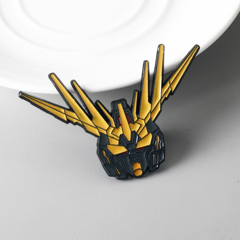 Mecha Mobile Suit Enamel Pin Custom Made Anime Robot Badge D-1216