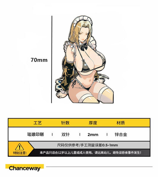 Chanceway Pin Custom Made Anime Badge CHA014