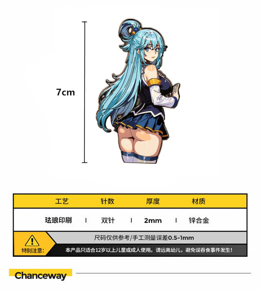 Chanceway Pin Custom Made Anime Badge CHA015