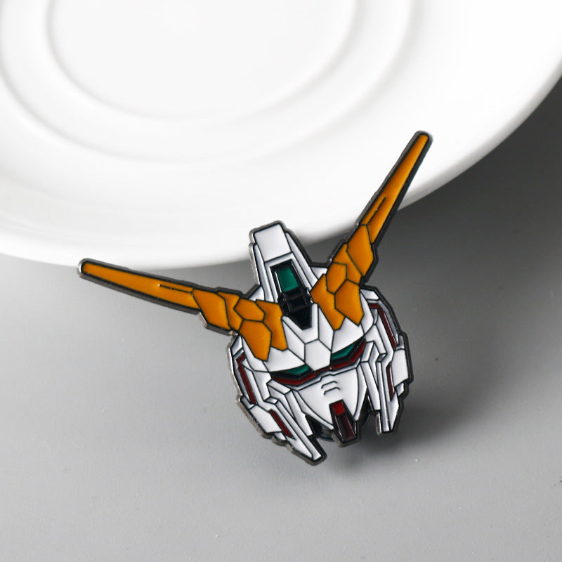 Mecha Mobile Suit Enamel Pin Custom Made Anime Robot Badge D-1216