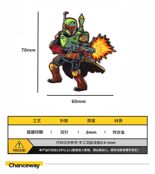 Chanceway Pin Custom Made Anime Badge CHA022