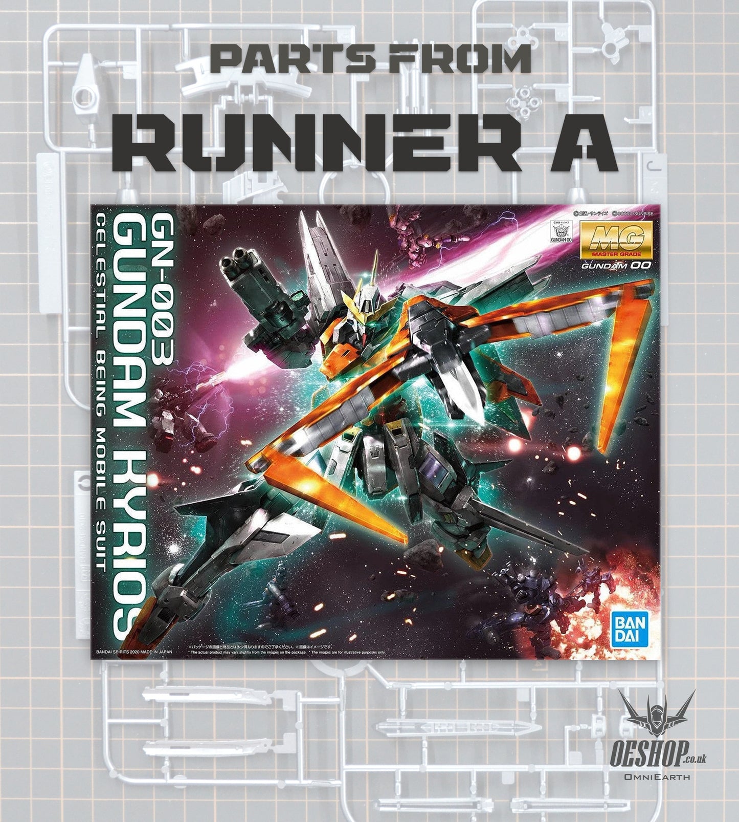 PART - 1/100 MG Gundam Kyrios - Runner A