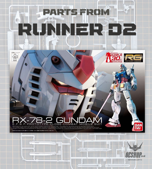 PART - 1/144 RG 01 RX-78-2 GUNDAM - Runner D2