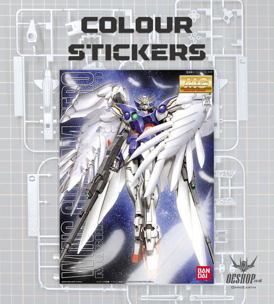 PART - 1/100 MG Wing Gundam Zero Endless Waltz Ver - Stickers & Accessories