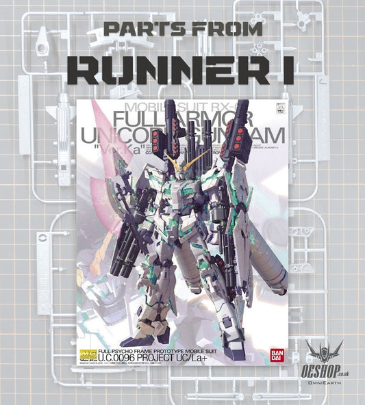 PART - 1/100 MG Full Armor Unicorn Gundam Ver.ka - Runner I