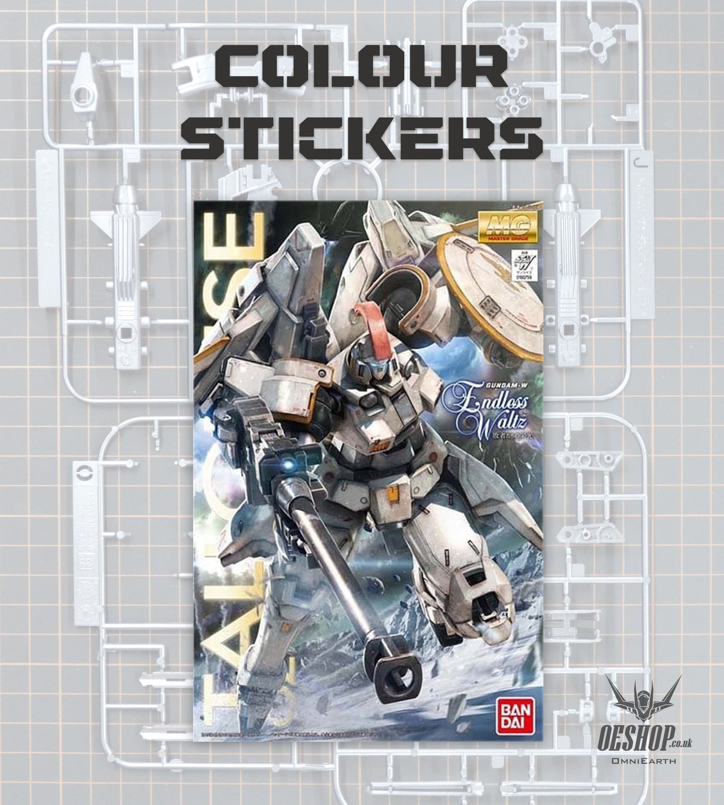 PART - 1/100 MG Tallgeese EW - Stickers & Accessories
