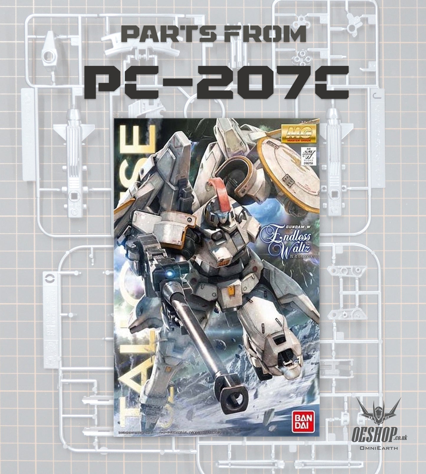 PART - 1/100 MG Tallgeese EW - Runner PC-207C