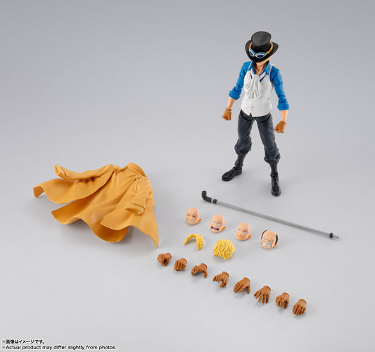 Bandai Tamashii One Piece Sabo Revolutionary Army Chief Of Staff SHF Action Figure