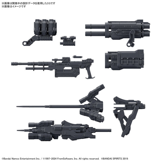 30MM Armored Core VI Fires of Rubicon Option Parts 02 Weapon Set 02