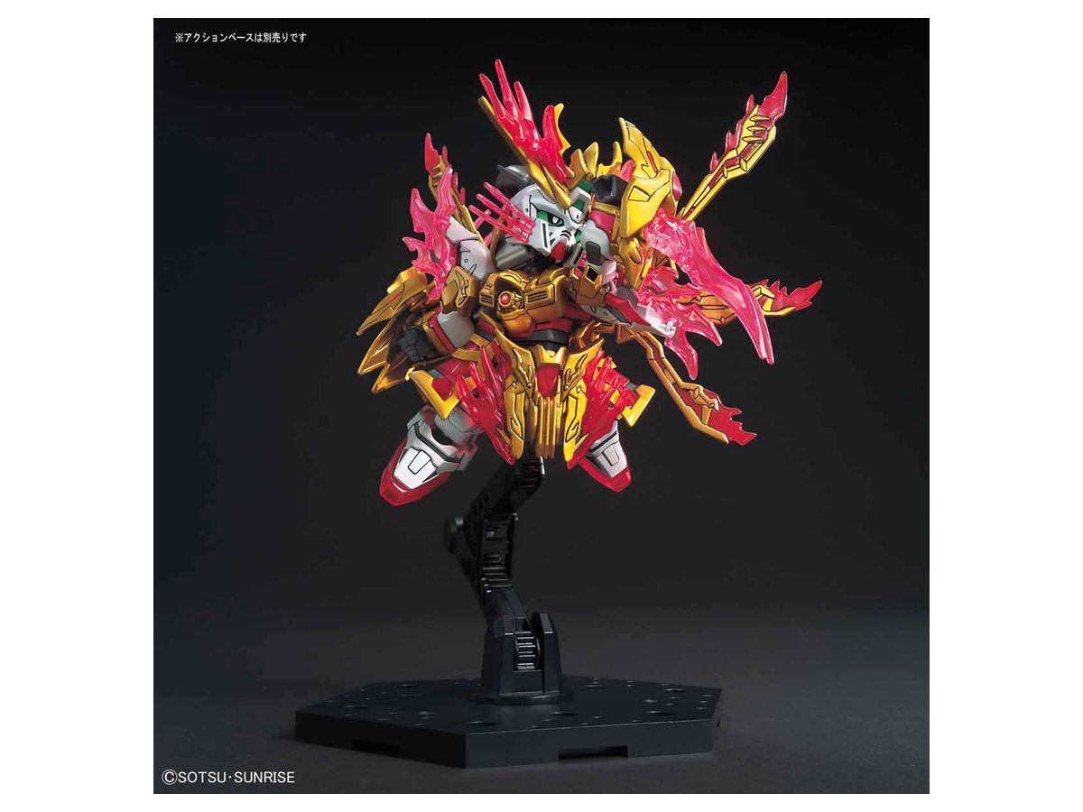 SD Sangoku Soketsuden 33 Flame Emperor Zhang Fei God Gundam